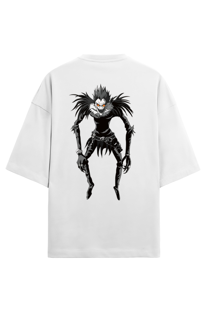 DEATH NOTE OVERSIZED T-SHIRT BACK BLACK - GENAURA