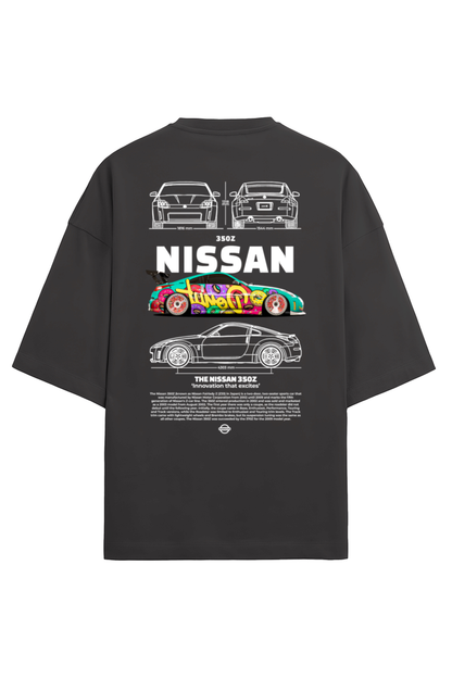 NISSAN 350Z OVERSIZED T-SHIRT - GENAURA