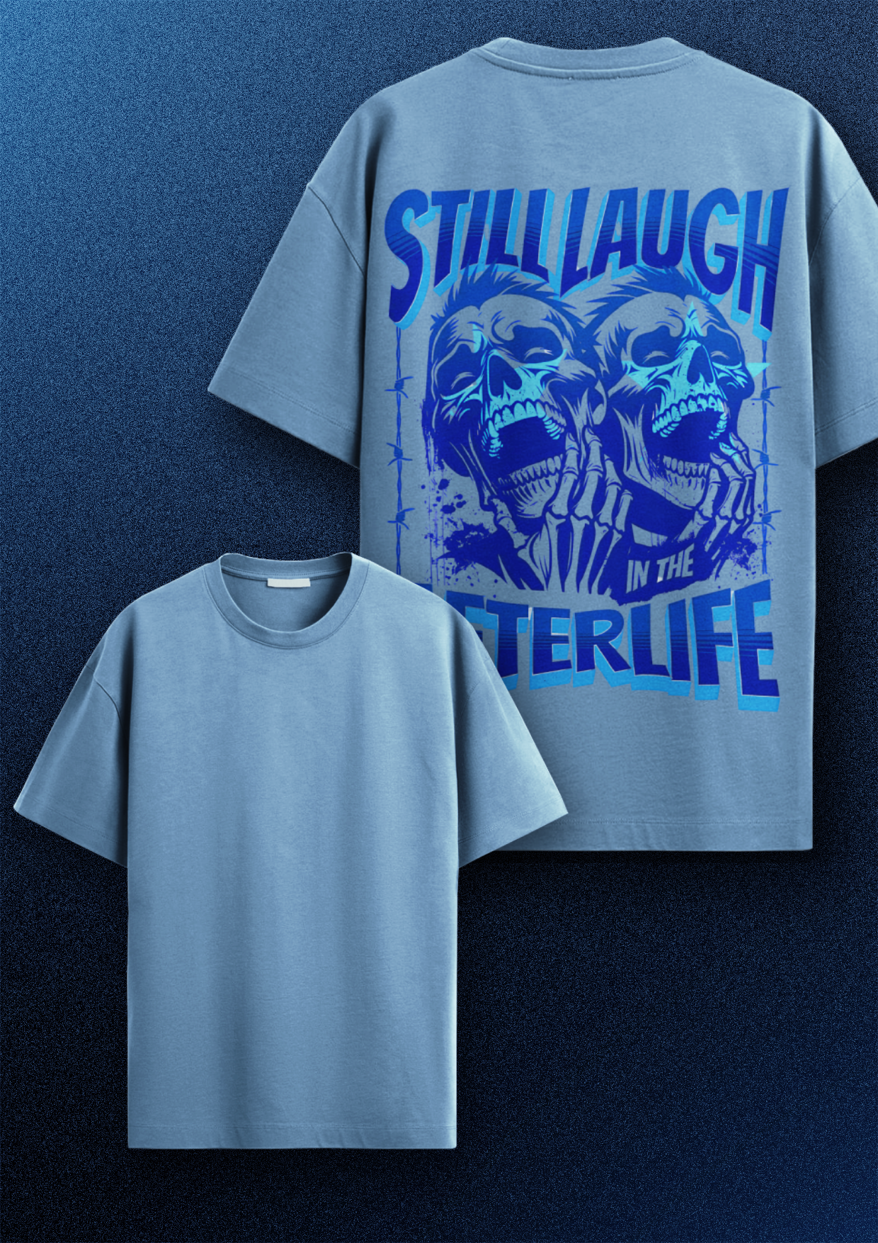 AFTER LIFE OVERSIZED T-SHIRT - GENAURA