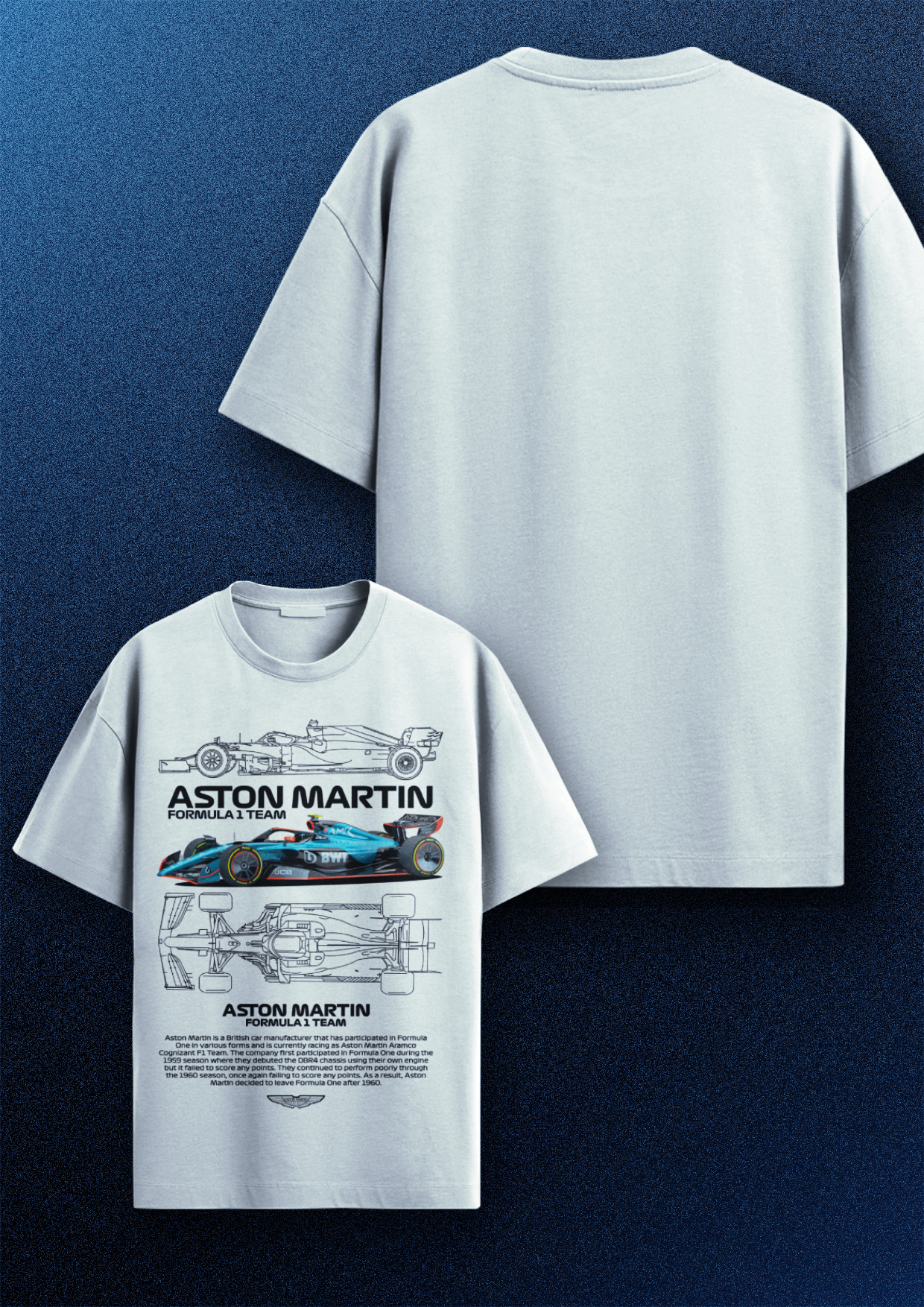 ASTON MARTIN OVERSIZED T-SHIRT - GENAURA