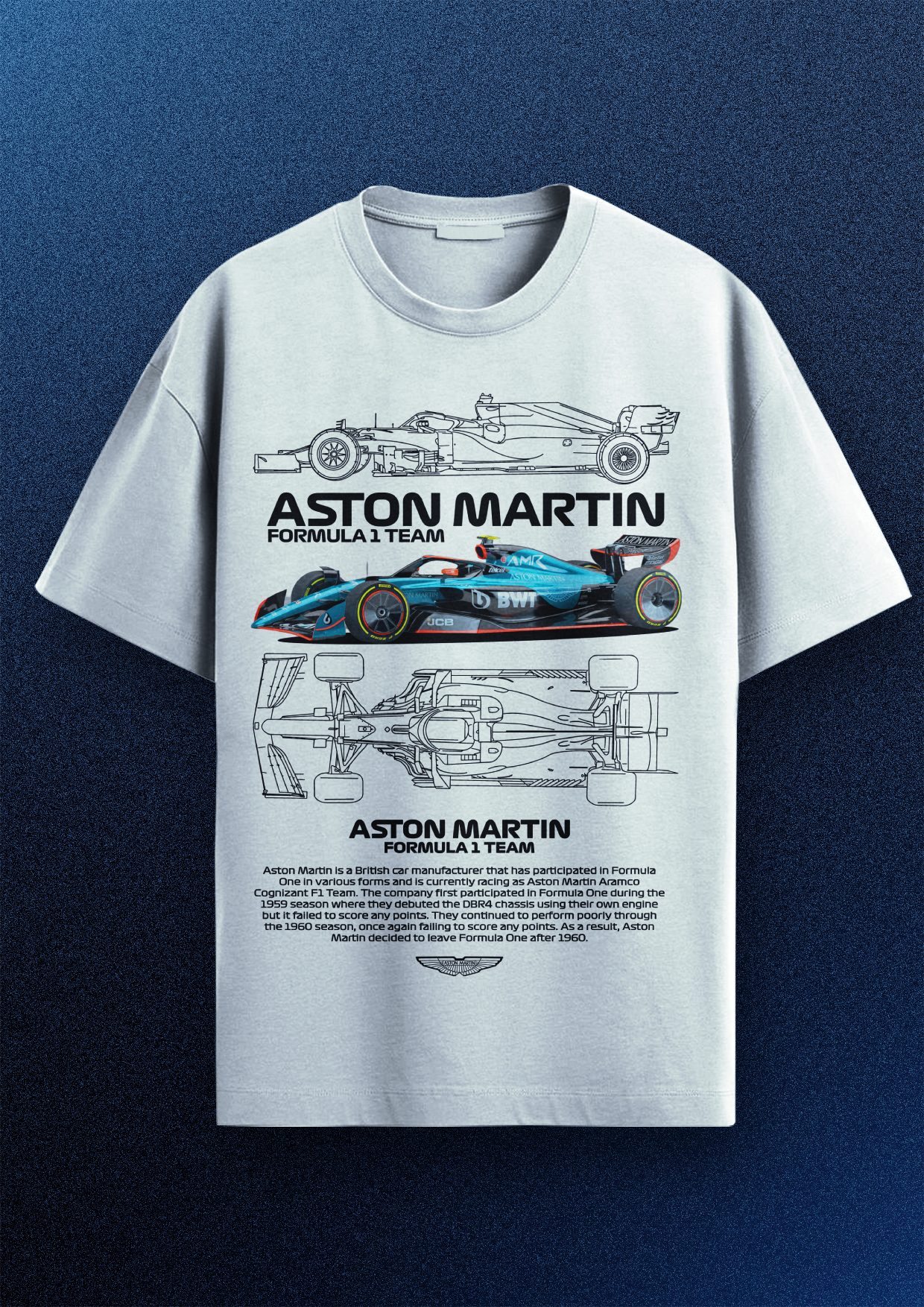 ASTON MARTIN OVERSIZED T-SHIRT - GENAURA