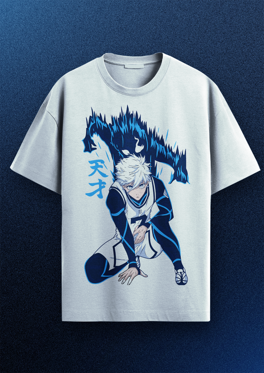 BLUE LOCK OVERSIZED T-SHIRT - GENAURA