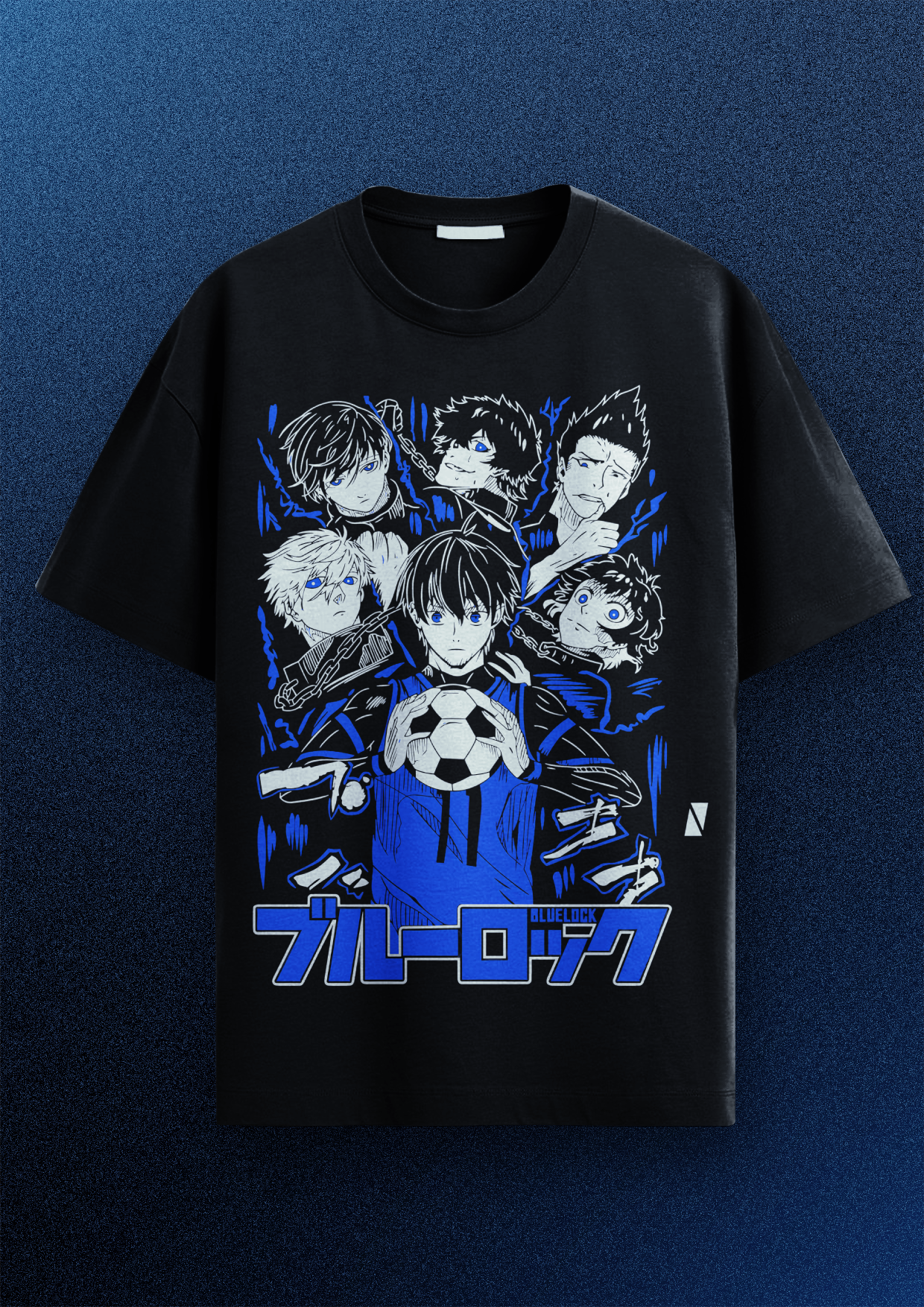 BLUE LOCK OVERSIZED T-SHIRT - GENAURA