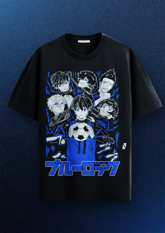BLUE LOCK OVERSIZED T-SHIRT - GENAURA