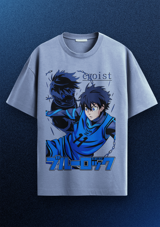 BLUE LOCK OVERSIZED T-SHIRT - GENAURA
