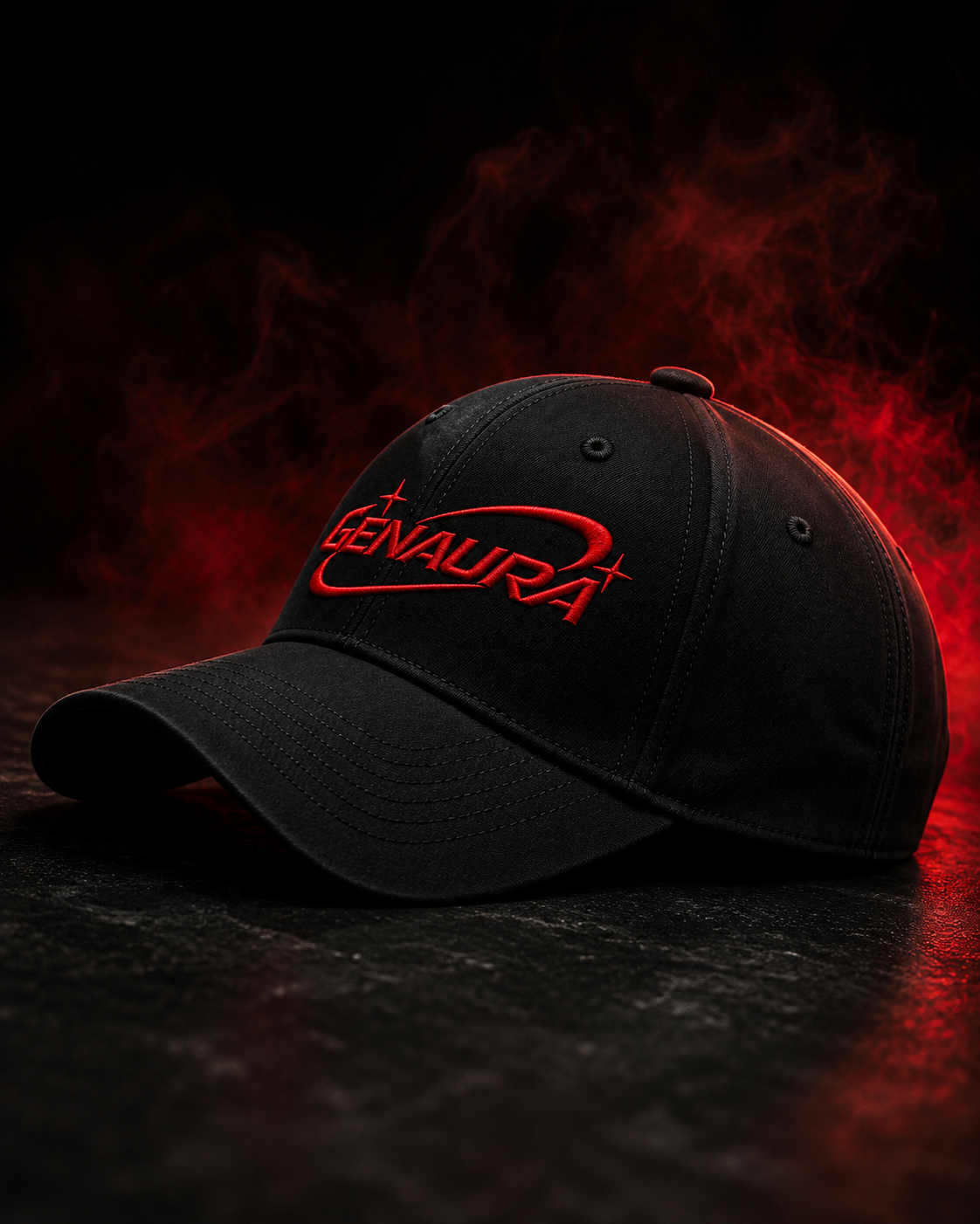 Embroidery Red Ottoman Cap