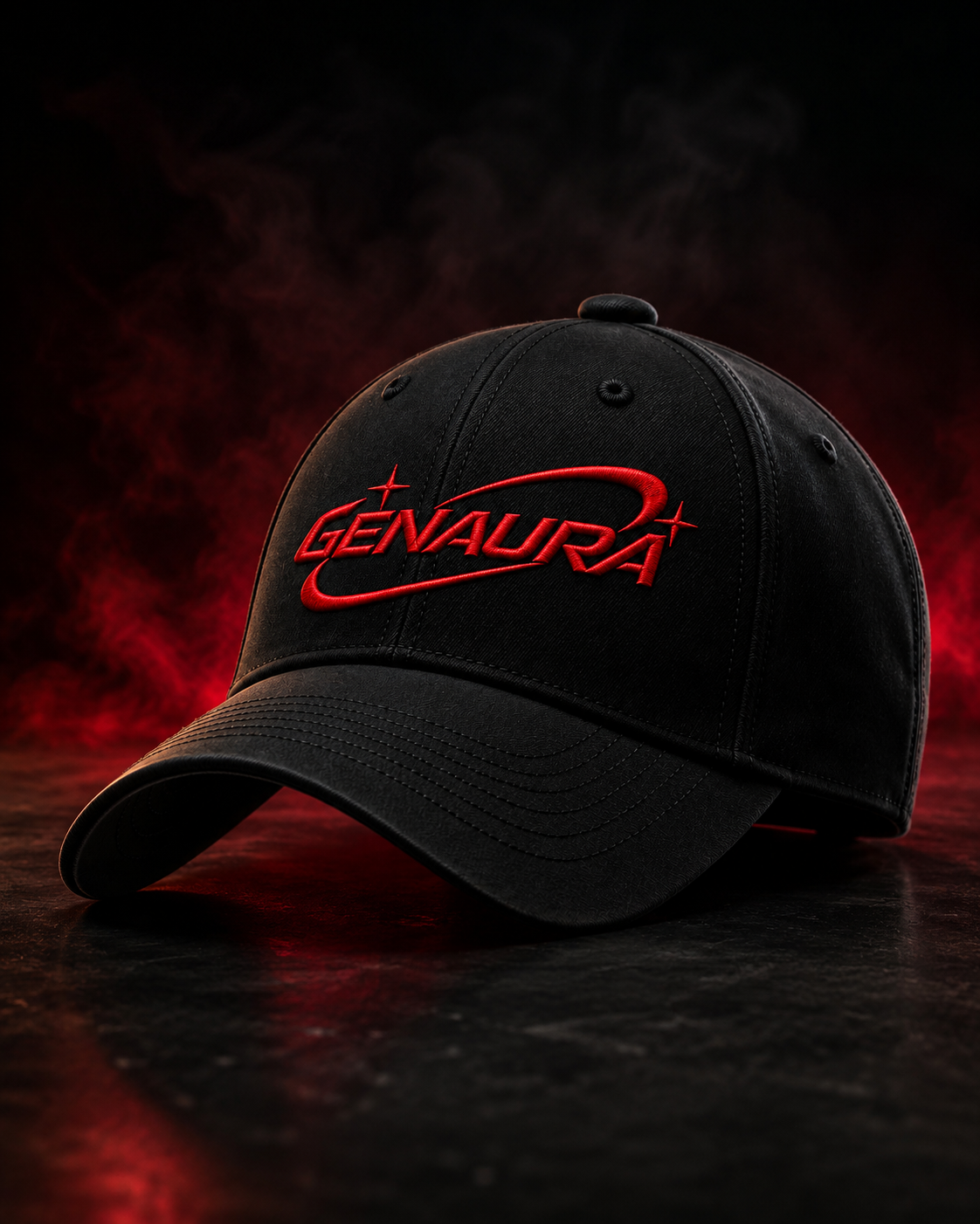 Embroidery Red Ottoman Cap