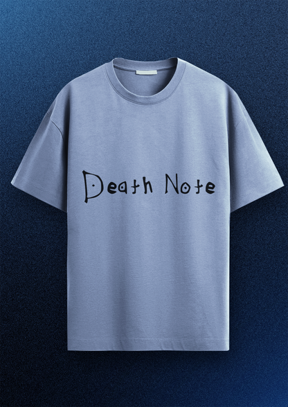 DEATH NOTE OVERSIZED T-SHIRT FRONT - GENAURA