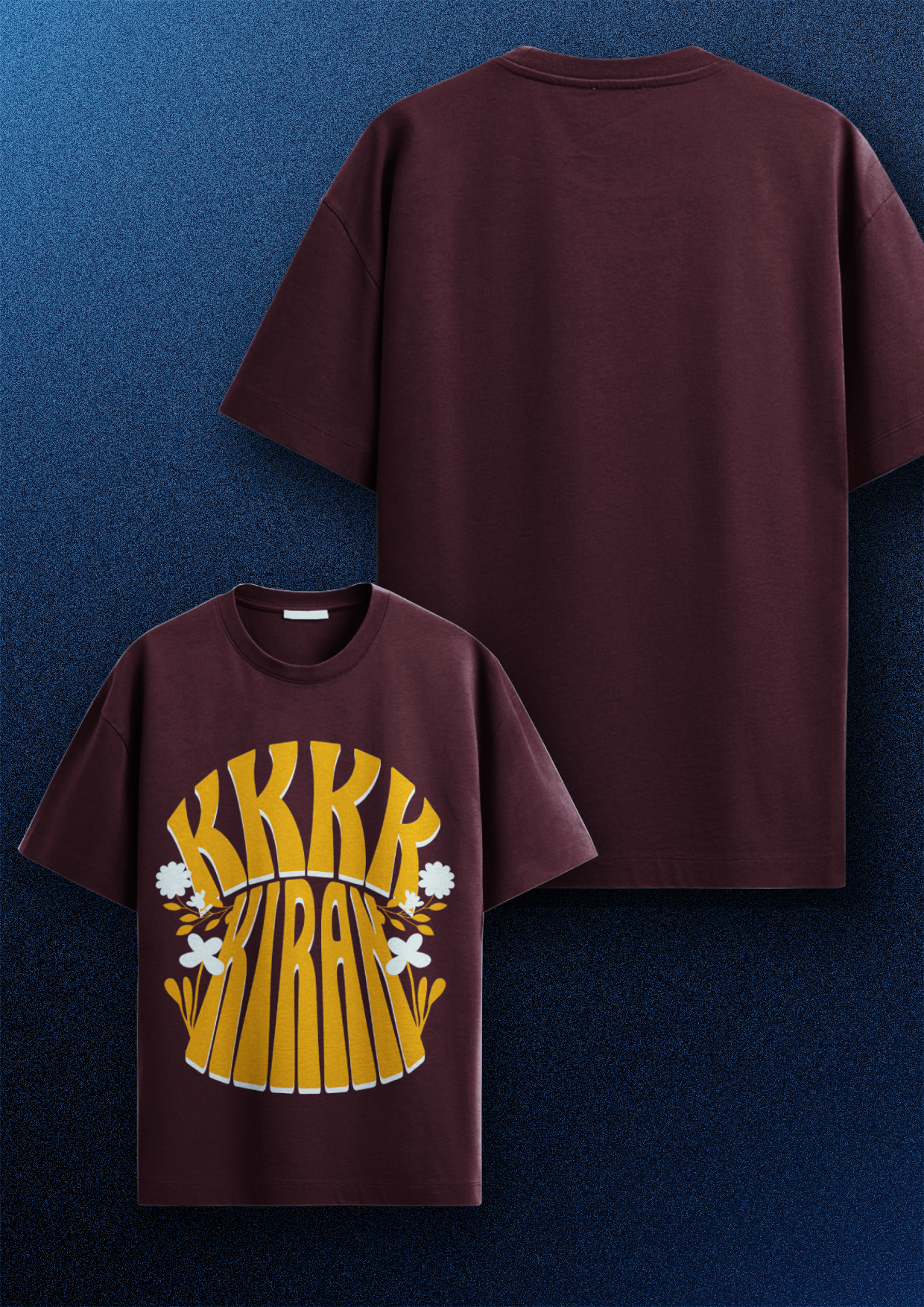 KKIRAN OVERSIZED T-SHIRT BOTH SIDES - GENAURA