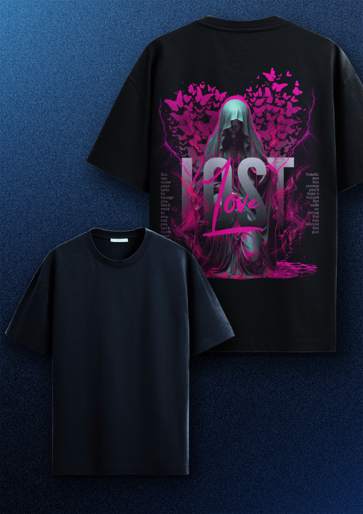 LOST LOVE OVERSIZED T-SHIRT - GENAURA