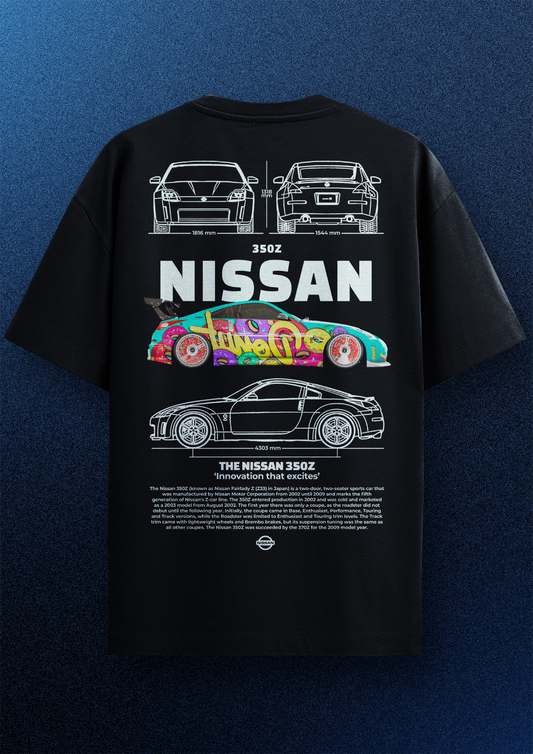 NISSAN 350Z OVERSIZED T-SHIRT - GENAURA